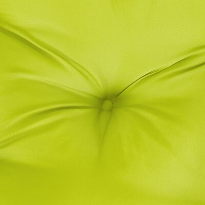 vidaXL Cuscini per Sedia 6 pz Verde Intenso 50x50x7 cm Tessuto Oxford