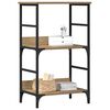 vidaXL Libreria Rovere Artigianale 50x33x82 cm Legno Multistrato