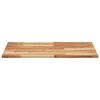 vidaXL Piano Tavolo Rettangolare 100x60x2cm Legno Massello di Acacia
