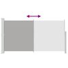 vidaXL Tenda Laterale Retrattile per Patio 170x300 cm Grigio