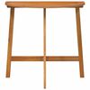 vidaXL Tavolo da Giardino Marrone 78 x 46 x 75 cm
