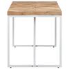 vidaXL Tavolo da Pranzo 160x70x76 cm in Legno Massello Acacia e Mango