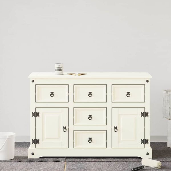 vidaXL Vernice per mobili Bianco 10 x 10 x 12 cm Stampa da parete