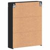 vidaXL Mobiletto per specchio da bagno TULUM Nero 60 x 16,5 x 78 cm