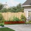 vidaXL Fioriera Arrugginita 360x40x40 cm in Acciaio Corten