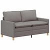 vidaXL Divano Tortora 156 x 81 x 87,5 cm Tessuto