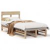 vidaXL Letto senza Materasso 90x200 cm in Legno Massello di Pino