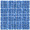 vidaXL Piastrella Mosaic 11 pcs Blu 50 x 50 cm Vetro