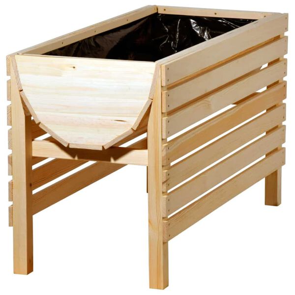 dobar Fioriera Rialzata con Pellicola per Semina Naturale