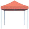 vidaXL Tenda da Festa Pieghevole Pop-Up Terracotta 440x292x315 cm
