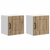 vidaXL Pannello lavastoviglie Kalmar 2 pz Rovere artigianale