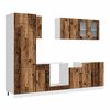 vidaXL Set Mobili da Cucina 8 pz Kalmar Legno Vecchio in Truciolato