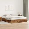 vidaXL Struttura letto con contenitore Legno vecchio 180 x 200 cm