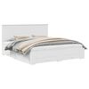 vidaXL Struttura del letto Bianco 180 x 200 cm Legno ingegnerizzato