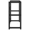 vidaXL Struttura per Lavabo da Bagno Nera 79x38x83 cm in Ferro