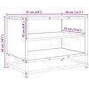 vidaXL Unit&agrave; TV Legno vecchio 61 x 40 x 46 cm Legno multistrato