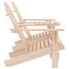 vidaXL Sedie da Giardino Adirondack con Tavolino in Legno Abete