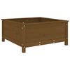 vidaXL Fioriera da Giardino Ambra 82,5x82,5x39 cm Legno Massello Pino