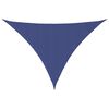 vidaXL Parasole a Vela Oxford Triangolare 3x4x5 m Blu