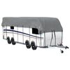 vidaXL Telo per Roulotte Grigio 900x300 cm in Tessuto Non Tessuto
