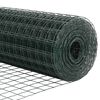 vidaXL Recinzione Euro Verde 0,6 x 25 m Ferro rivestito in PVC