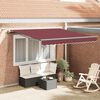 vidaXL Tenda da Sole Retrattile Automatica con LED Bord&ograve; 300x250 cm
