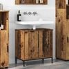 vidaXL Armadio per Lavabo da Bagno Legno vecchio 60,5 x 33,5 x 61 cm