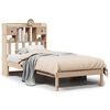 vidaXL Letto Libreria senza Materasso 90x200 cm Legno Massello Pino