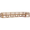vidaXL Set di divani da esterno 6 pcs Naturale