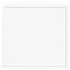 vidaXL Mobile a Parete Bianco 100x36,5x35 cm in Legno Multistrato