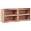 vidaXL Mobile da cucina da esterno MEPPEL 2 pcs Douglas Naturale
