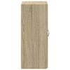 vidaXL Schedario Rovere Sonoma 60x32x77,5 cm in Legno Multistrato