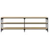 vidaXL Mobile Porta TV Rovere Sonoma 160x30x50 cm in Legno Multistrato
