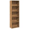 vidaXL Libreria Rovere Artigianale 60x30x189 cm in Legno Multistrato