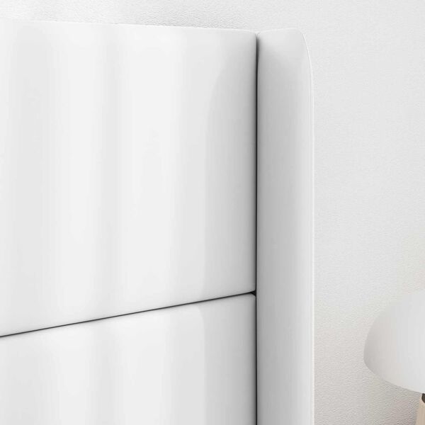 vidaXL Orecchia della Testata Bianco 80 x 16 x 4 cm PVC