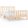 vidaXL Giroletto senza Materasso 120x200 cm in Legno Massello di Pino