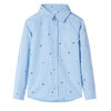 vidaXL Camicia da Bambino Azzurra 104