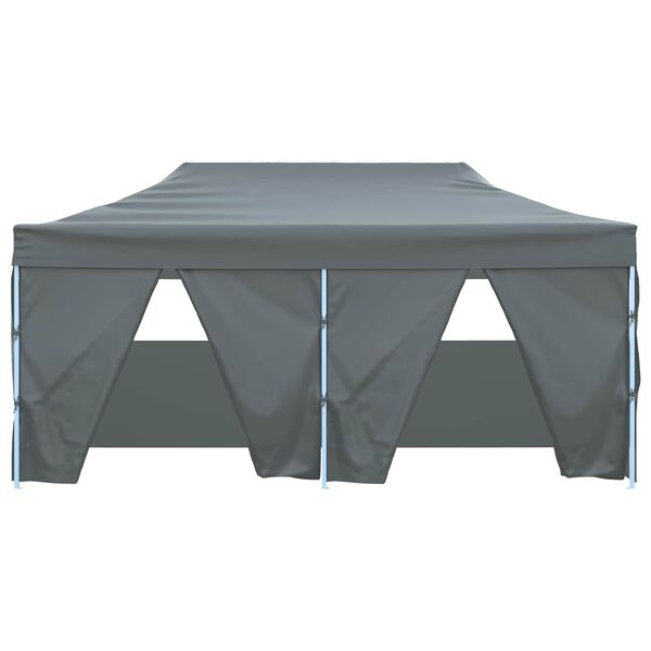 vidaXL Tenda Party Antracite 291 x 580 x 315 cm Tessuto Oxford