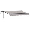 vidaXL Cornice per Tenda Manuale con LED 3 x 2,5 m