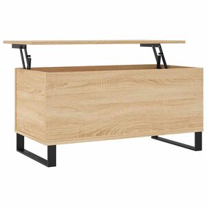 vidaXL Tavolino Salotto Rovere Sonoma 90x44,5x45 cm Legno Multistrato