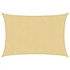 vidaXL Vela Parasole Sabbia 6x5 m 100% Poliestere Oxford