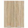 vidaXL Armadio pensile Rovere Sonoma 60 x 31 x 80 cm Legno multistrato