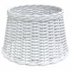 vidaXL Paralume da Soffitto Bianco &Oslash;45x28 cm in Vimini