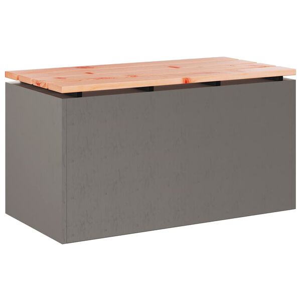 vidaXL Panchina da giardino Ruggine 80 x 40 x 43 cm acciaio corten