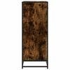 vidaXL Scarpiera Rovere Fumo 48x38x97,5 cm in Legno Multistrato