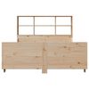 vidaXL Letto Libreria senza Materasso 160x200 cm in Legno Massello