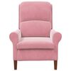 vidaXL poltrona Rosa 76 x 94 x 102 cm Velluto