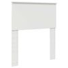 vidaXL Struttura del letto Bianco 75 x 190 cm Legno Ingegnerizzato