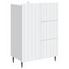vidaXL Credenza Bianco 66 x 34,5 x 91,5 cm Legno ingegnerizzato