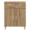 vidaXL Credenza rovere artigianale 34 x 69.5 x 89 cm Legno multistrato